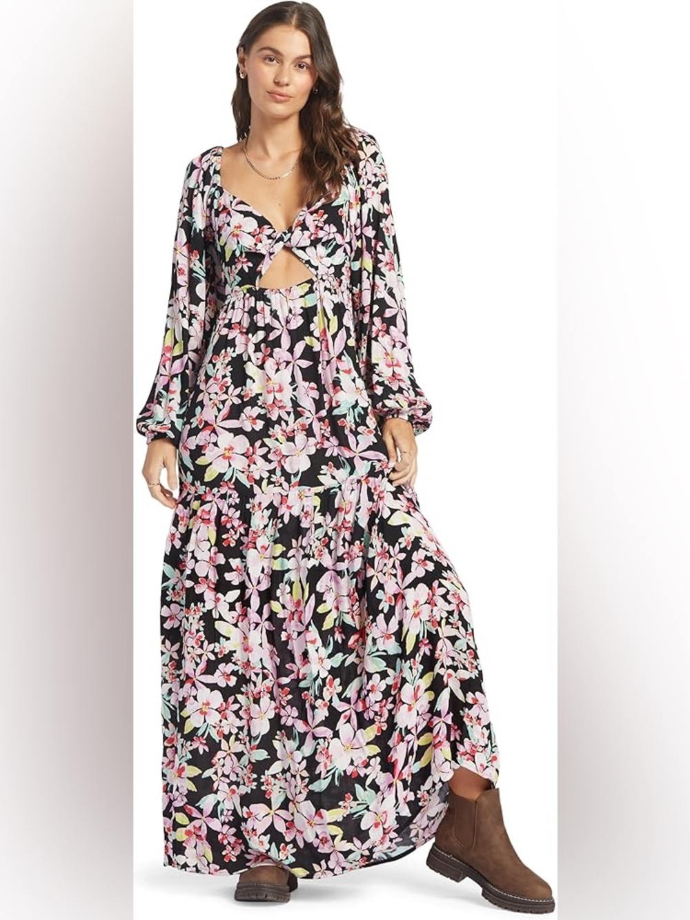 Roxy On Holiday Floral Maxi Dress